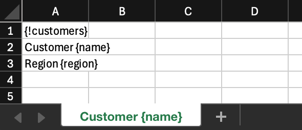 Template - Sheet1