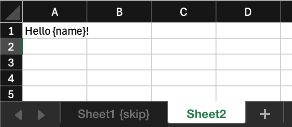 Template - Sheet2