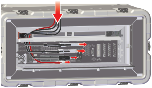 Data Cable Left Channel Route