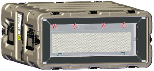 Securing the Front EMI Filter Assembly