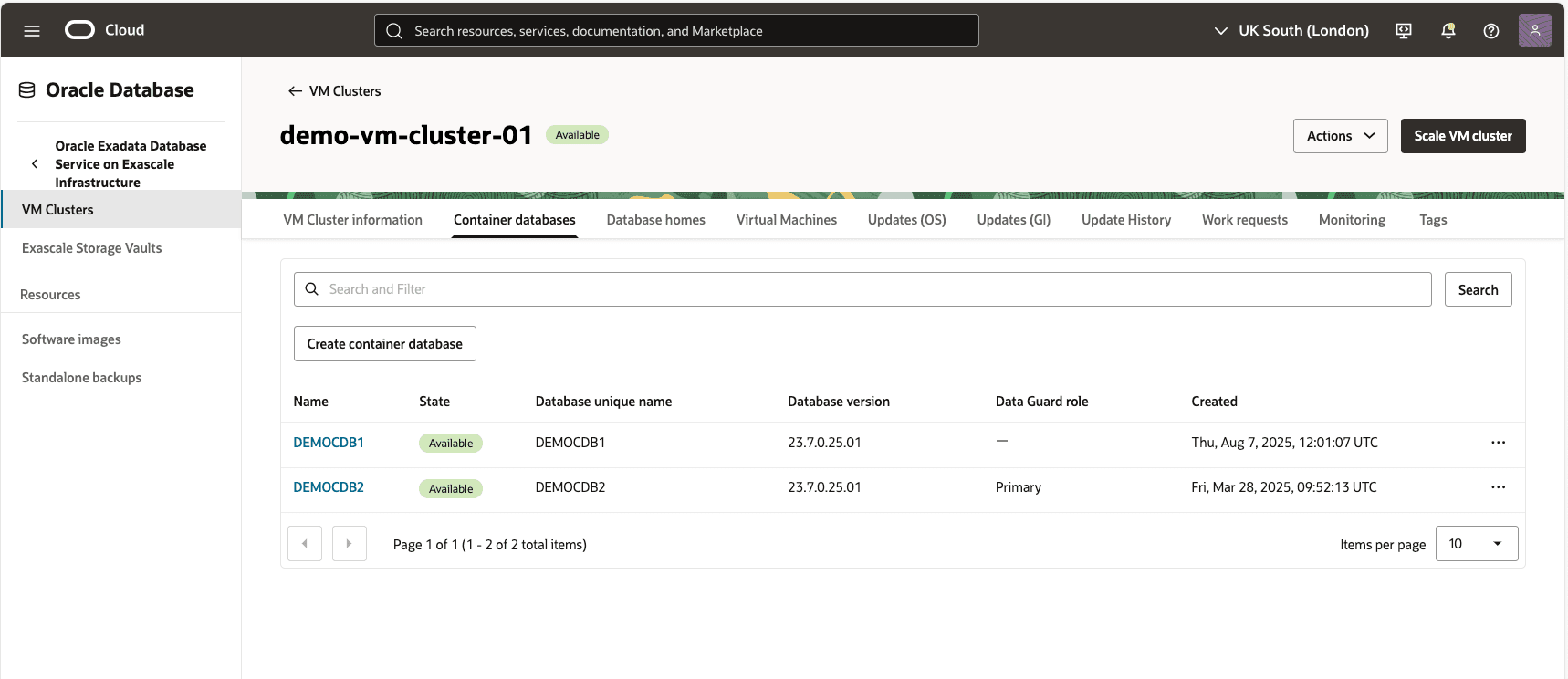 This screenshot shows the last step.
