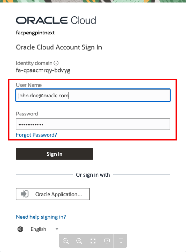 How to test the sign-in