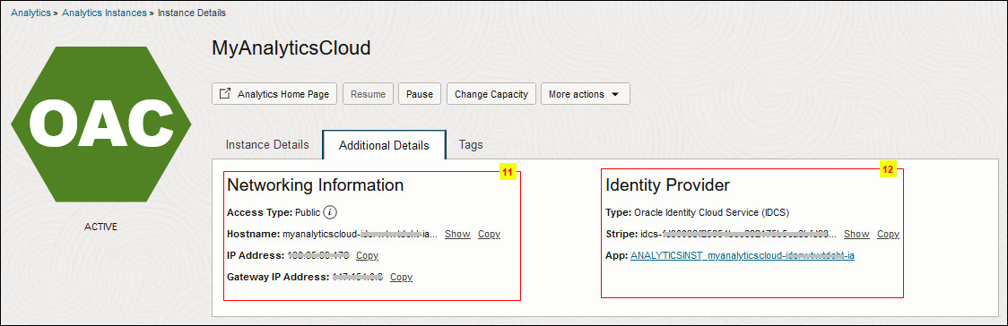 Description of oac_console_ux_add.jpg follows