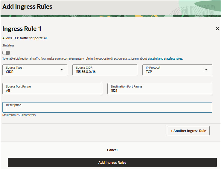 Description of uc1-ingressrules.jpg follows