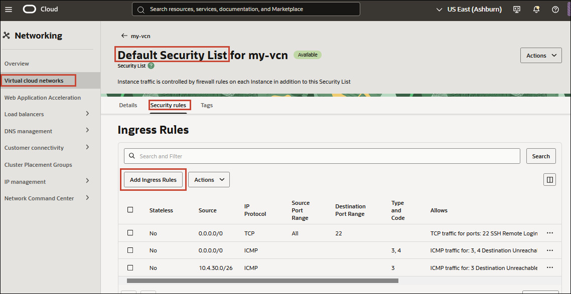 Description of uc1-securitylist.jpg follows