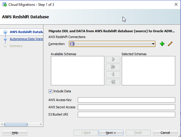 Description of adw_migrate_redshift_step1of3.png follows