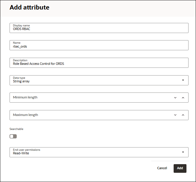 Description of role-based-add-attributes-dialog.png follows Description of role-based-add-attributes-dialog.png follows