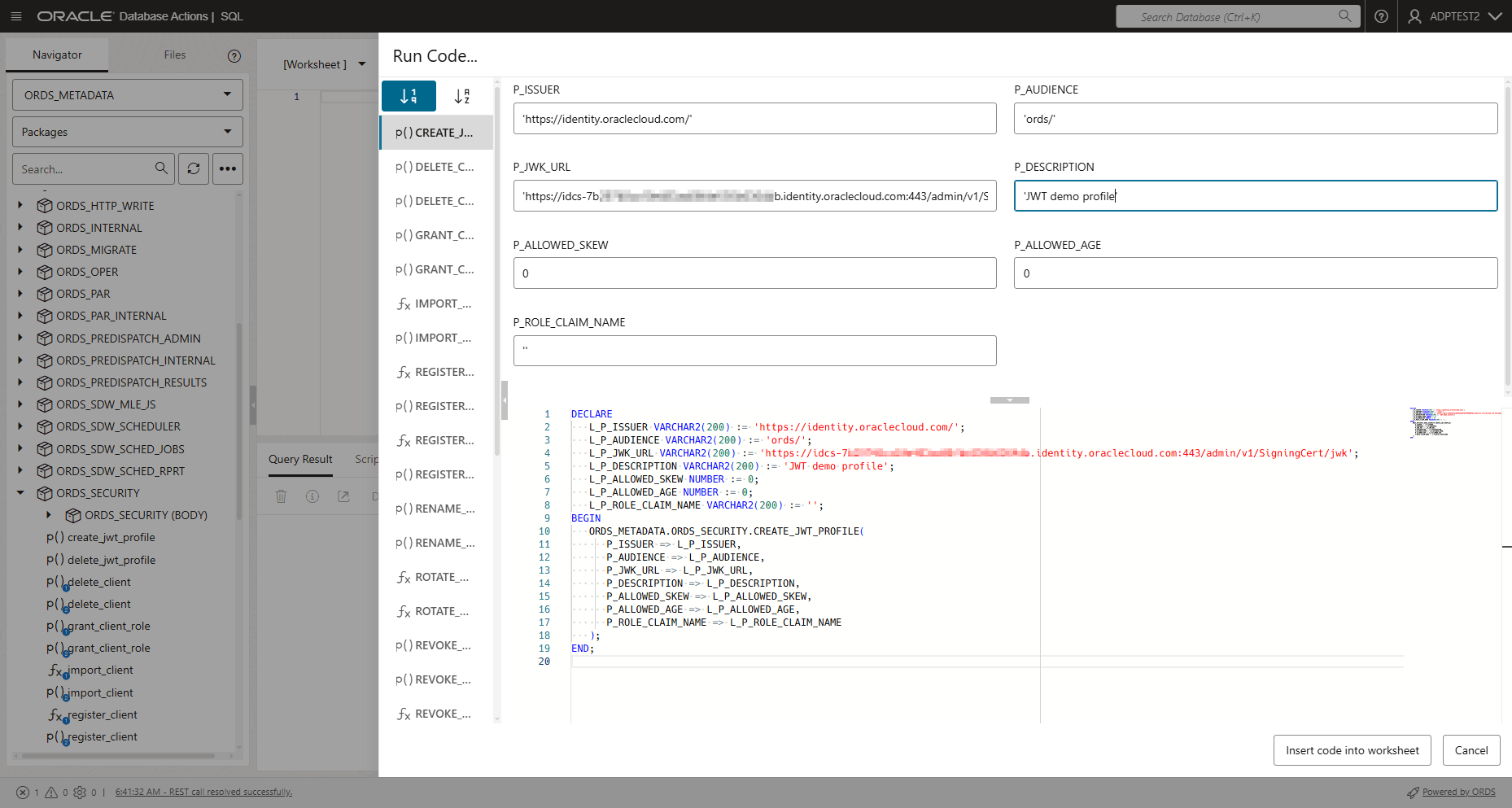 Description of run-code.png follows Description of run-code.png follows
