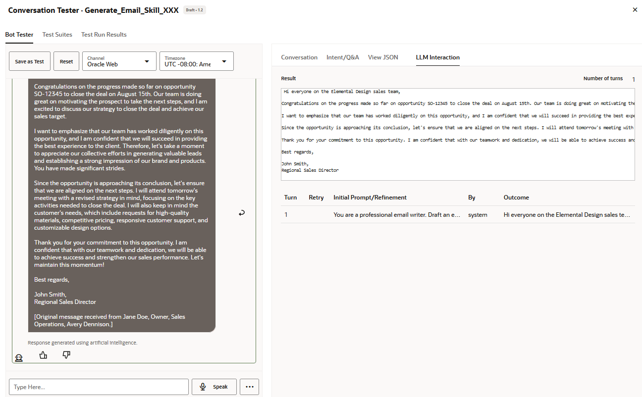 Description of llm-interaction-tab.png follows Description of llm-interaction-tab.png follows