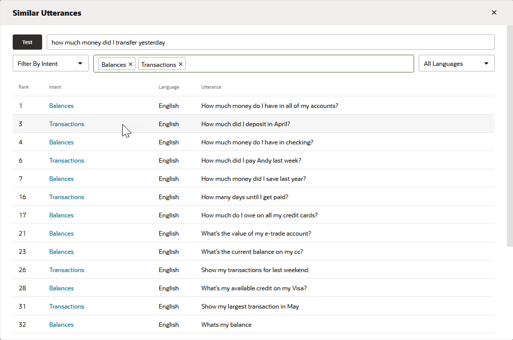 Description of similar-utterance-report-filter-intent.png follows