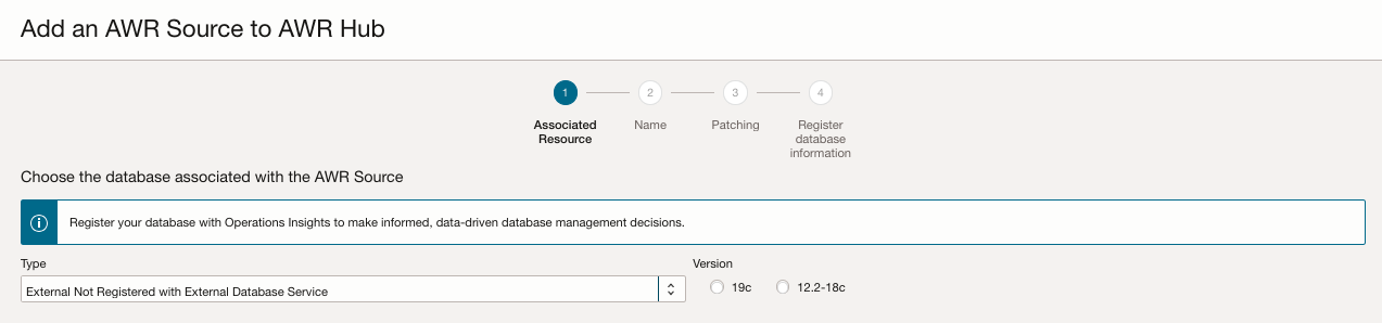 Adding an External Database