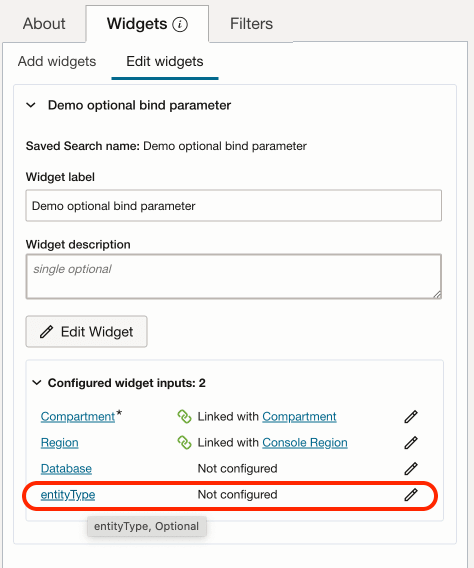 Edit widget Edit widget