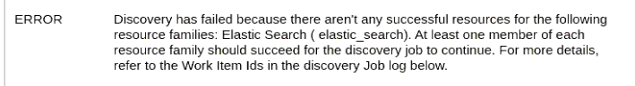 elastic search general error