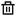 trash can icon