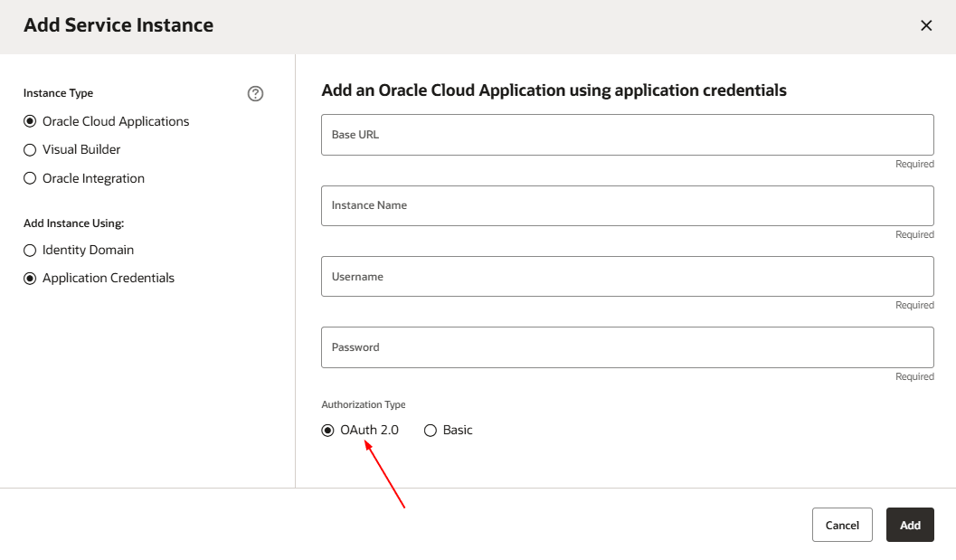 Description of addserviceoauth.png follows