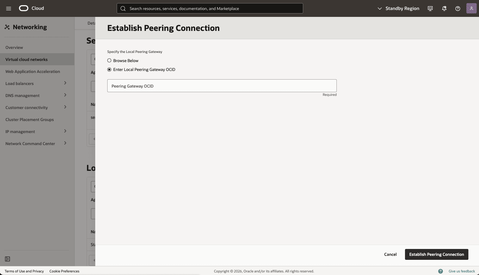 This screenshot shows how to configure the network in the primary zone. This screenshot shows how to configure the network in the primary zone.
