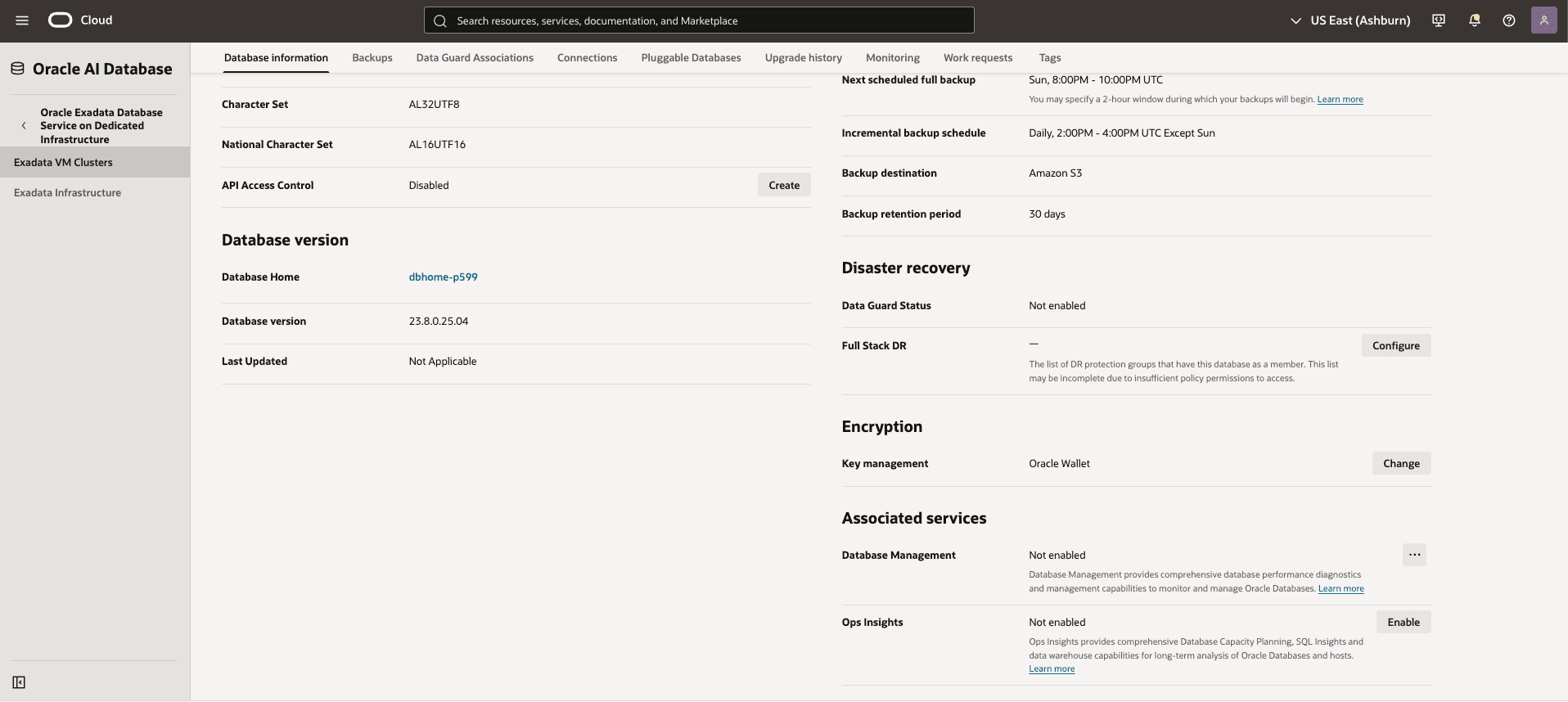 This screenshot shows how to view encryption details. This screenshot shows how to view encryption details.